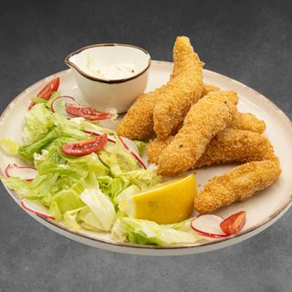 Хрупкава бяла риба  