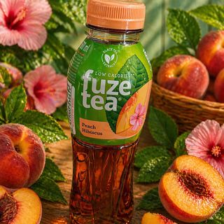 Студен чай fuze tea праскова