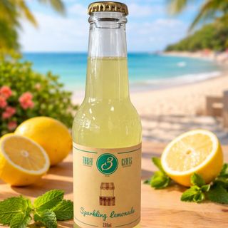 Натурална лимонова газирана напитка