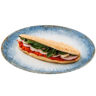 Панини с веган мортадела