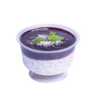 Чия пудинг с боровинки