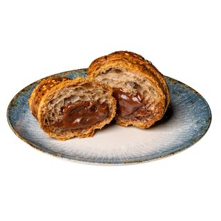 Пълнозърнест кроасан с шоколад без захар