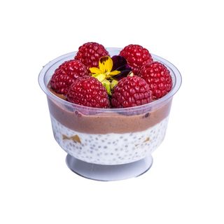 Чия пудинг с шоколадов мус