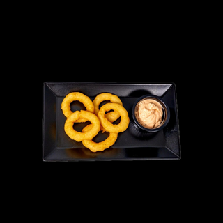 Onion Rings 5 st + sauce
