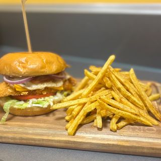 Пилешки бургер