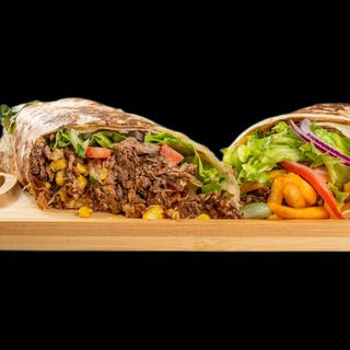 Бурито с телешко и кашкавал 