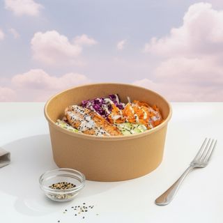 ПОКЕ БОЛ С ПЕЧЕНА СЬОМГА(450гр)