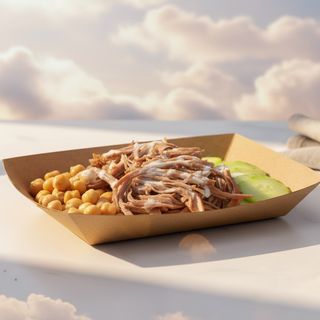 Зенбокс с пуешко дърпано су вид(400гр)