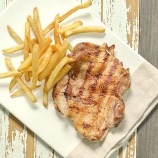 Пилешка пържола с кожа