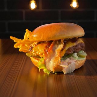 Свински бургер