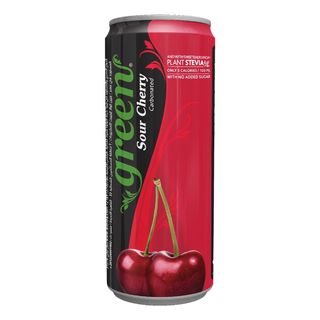 Cherry green cola stevia/ 330ml