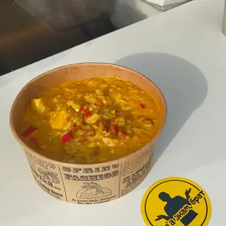 Ризото с пиле и къри