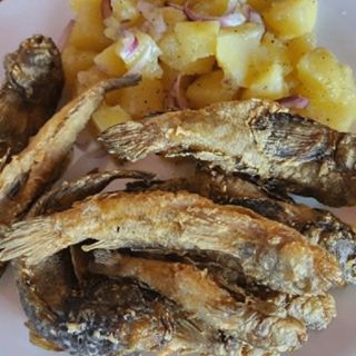 Пържено попче 