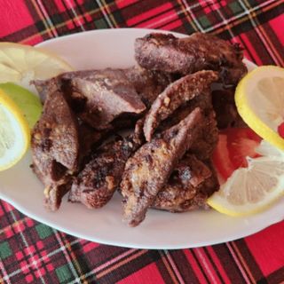 Пържен свински дроб  