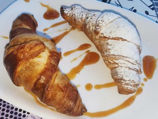 Кроасани с масло