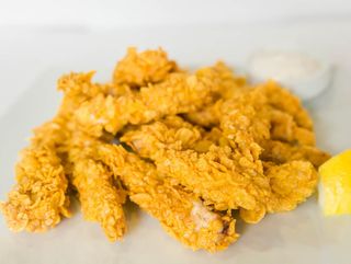 Пилешки хапки с корнфлейкс