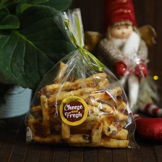 Гризини със сирене, кашкавал и маслини