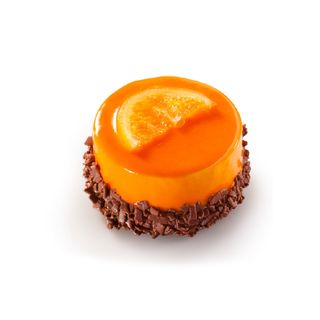 Мини торта Шоколад и портокал