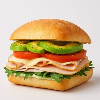 Turkey Avocado Sandwich (Provolone Signature)