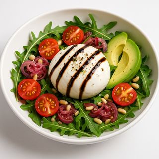 Burrata Mediterranean Salad