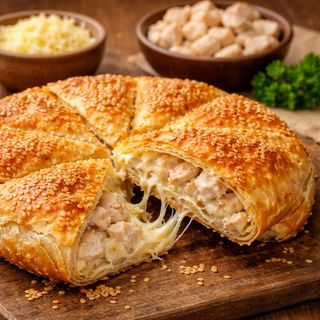 Гръцка баница със пиле