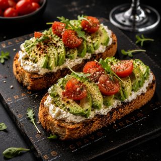 Avocado Bruschetta