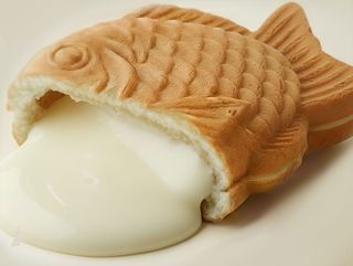 Тайяки с бял шоколад