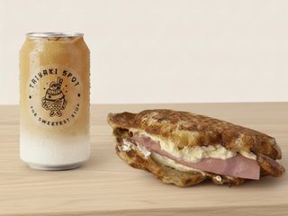 Тайяки кроасан и айс кафе