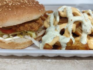 Криспи бургер