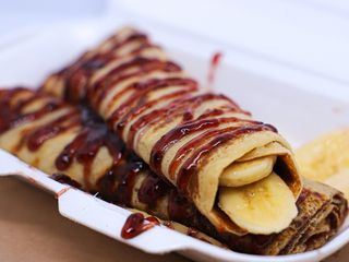 Палачинка с шоколад и банан