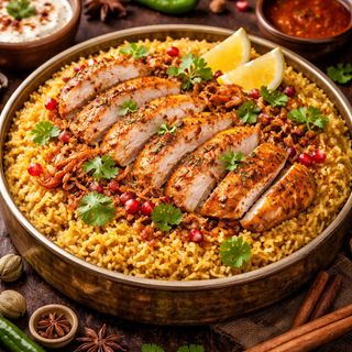 Биряни пиле