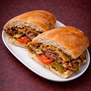 Чабата с пилешко филе