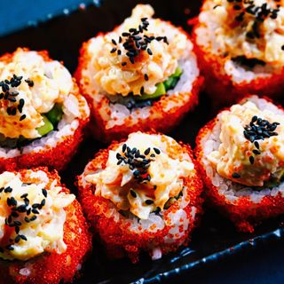 Калифорнийски рол със скариди