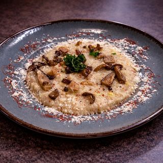 Ризото с горски гъби