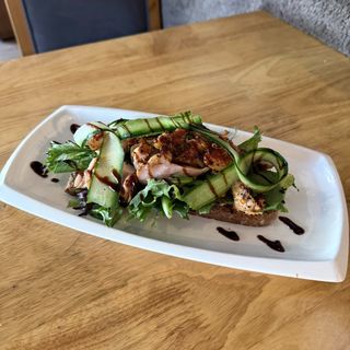 Тост с пилешко месо