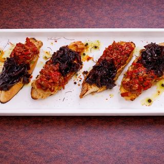 Веган брускети