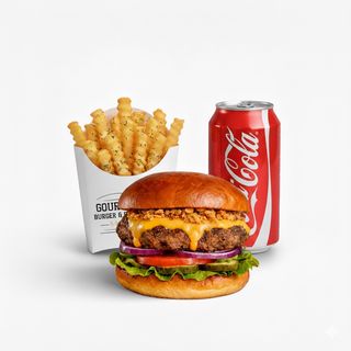 100 % Black Angus Чийзбургер Меню