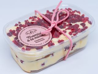 Тирамису с малини без глутен