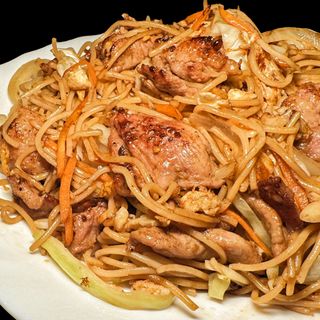 G2-Пържени спагети със свинско- 600г