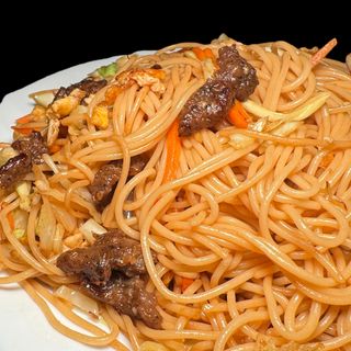 G3-Пържени спагети с телешко- 600г