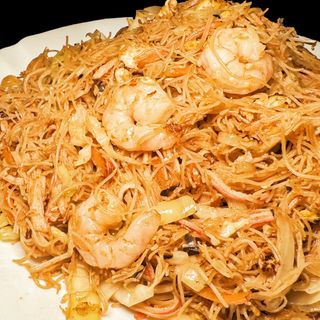 H6-Пържено оризово фиде със скариди- 600г