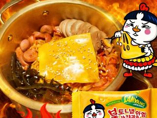 i2-Чийз Булдак (Корейски люти нудли) 400g