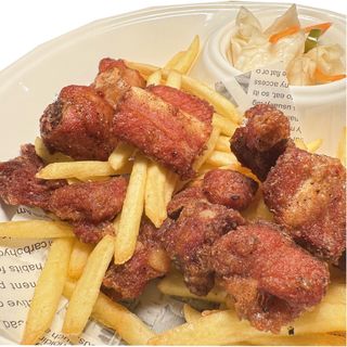 C15-Пържени свински ребра  -350g