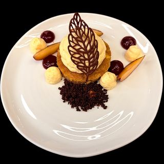 Домашен кейк с ванилов мус