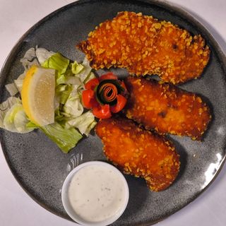 Хрупкави пилешки бон филенца