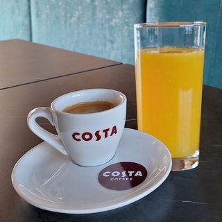 Еспресо Costa + Фреш портокал