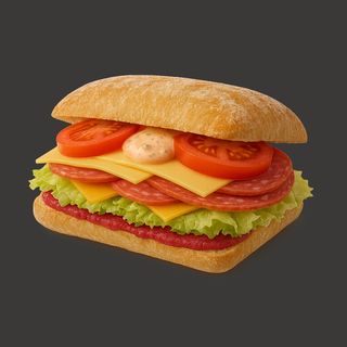 Чабата Салами