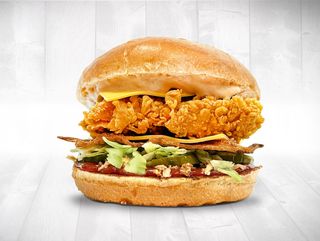 Гранд бургер с пиле