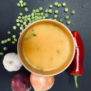 Зеленчукова крем супа с крутони