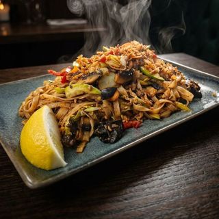 ОРИЗОВИ СПАГЕТИ С ПИЛЕ
